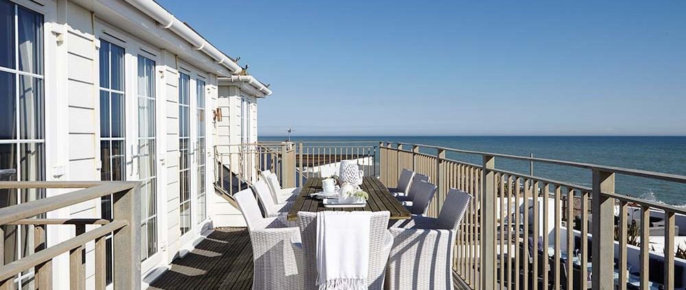 Beach views at New England Beach House