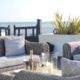 New England Luxury Beach House West Sussex outdoor seating